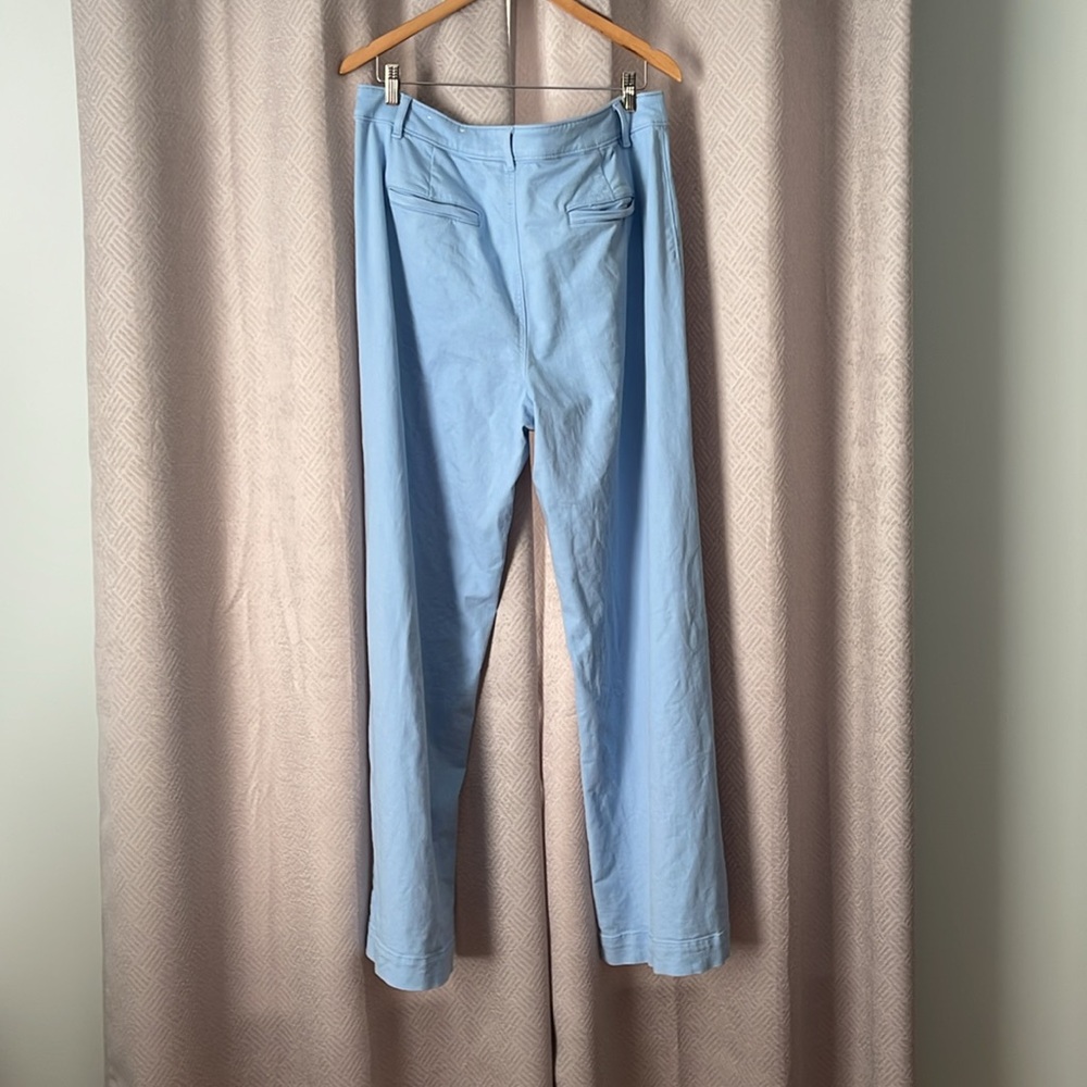 TALL Palmer wide leg pant in twill - Picture 5 of 5